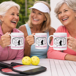 Mug Jouer au Pickleball améliore la mémoire, c'est drô