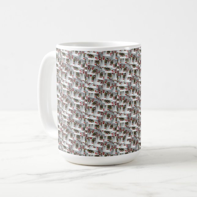 Mug Jouer aux cartes Queens Design, (Devant gauche)