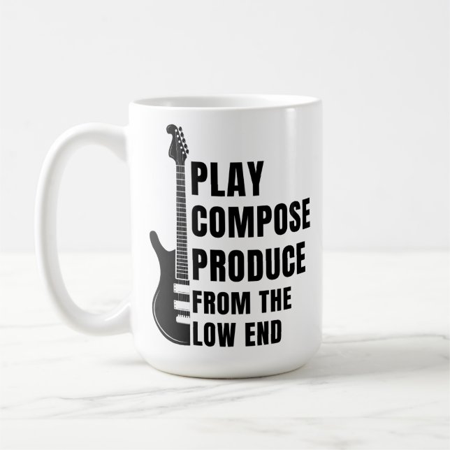 MUG JOUER, COMPOSER, PRODUIRE À PARTIR DU BAS (Gauche)