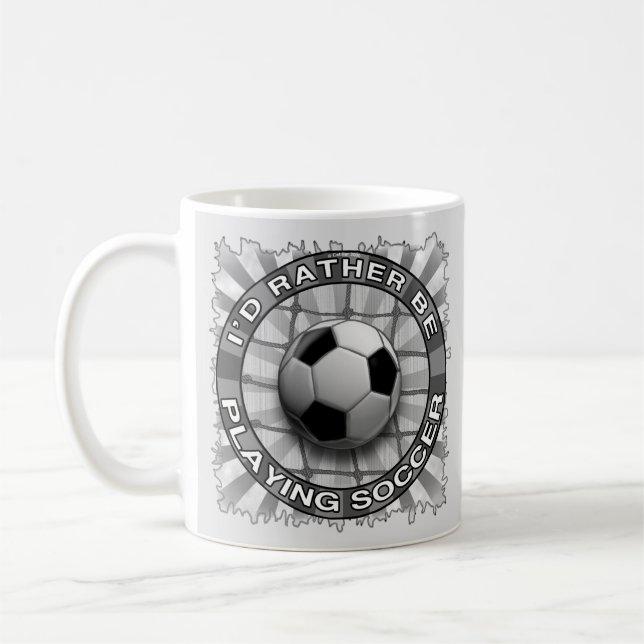 Mug Jouer plutôt au football  (Gauche)