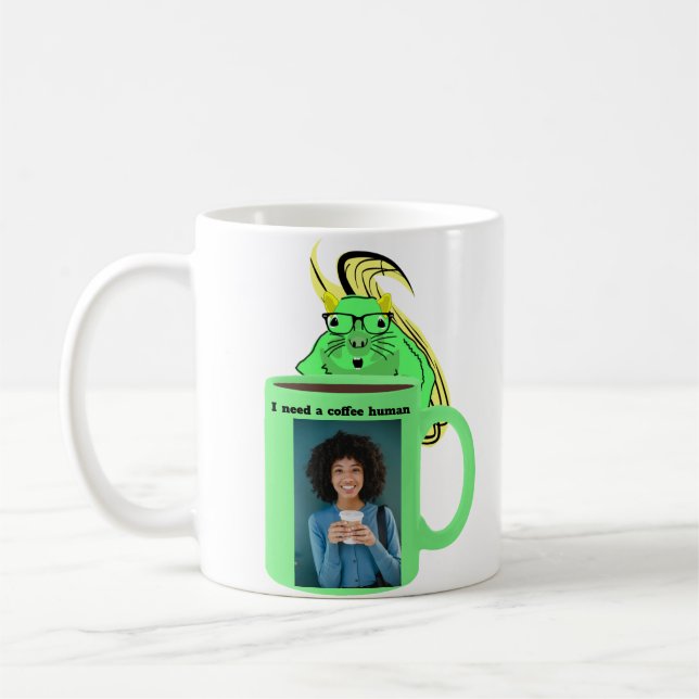 Mug Jouer Squirrel Caractère Drinkware (Gauche)