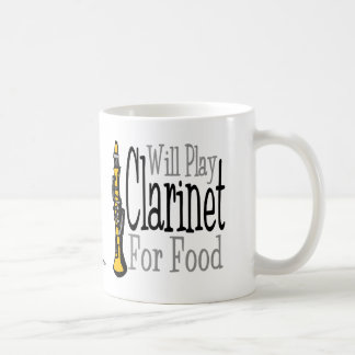 Mug Jouera la clarinette