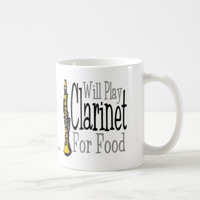 Mug Jouera la clarinette (Droite)