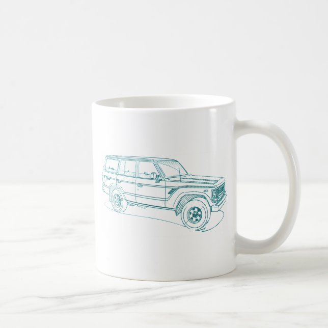 Mug Jouet LandCruiser FJ60 1980-90 (Droite)