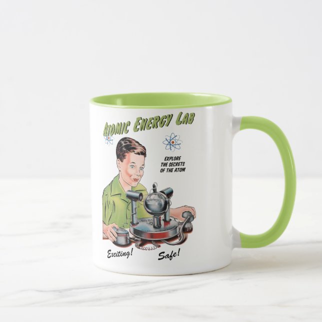 Mug Jouet vintage de laboratoire d'énergie atomique (Droite)