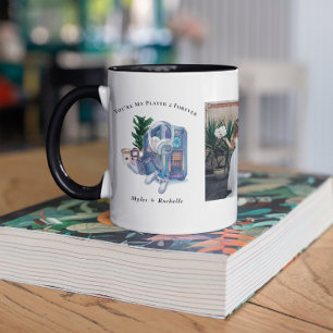 Mug Joueur 2 Forever   Musique photo Couple Gamer pers