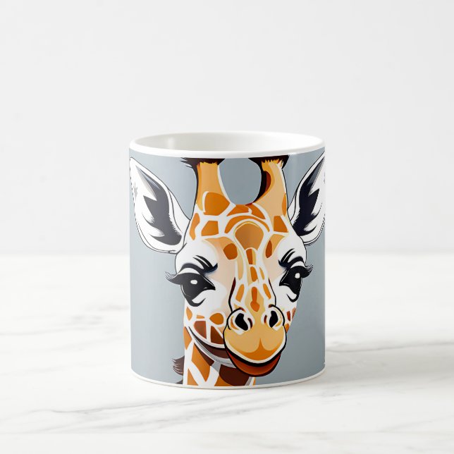 Mug Joueur bébé Giraffe animal (Centre)