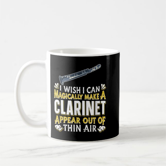 Mug Joueur Clarinet - Magic Magic Woodwind Instrumen (Gauche)