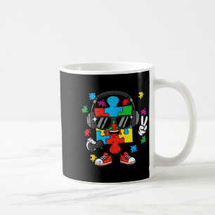 Mug Joueur d'autisme casse-tête écouteur sensibilisati