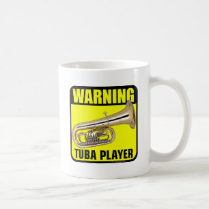 Mug Joueur d'avertissement de tuba