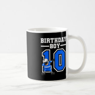 Mug Joueur de 10 ans de hockey sur glace garçon 10e an