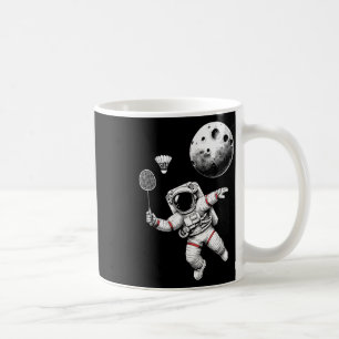 Mug Joueur de badminton d'astronaute spatial Navette S