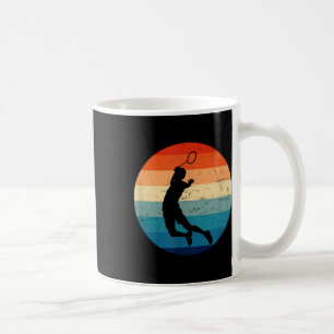 Mug Joueur de badminton hommes femmes, badminton volan