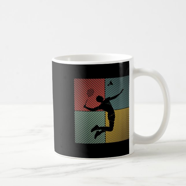 Mug Joueur de badminton Shuttle Badminton 2 (Droite)