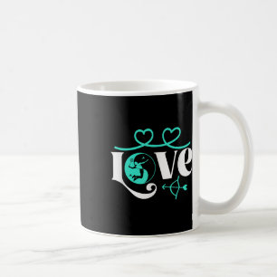 Mug Joueur de badminton Shuttle Yin-yang-love Badmin