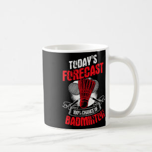 Mug Joueur de badminton Sportif Athlète Jeu Raquette L