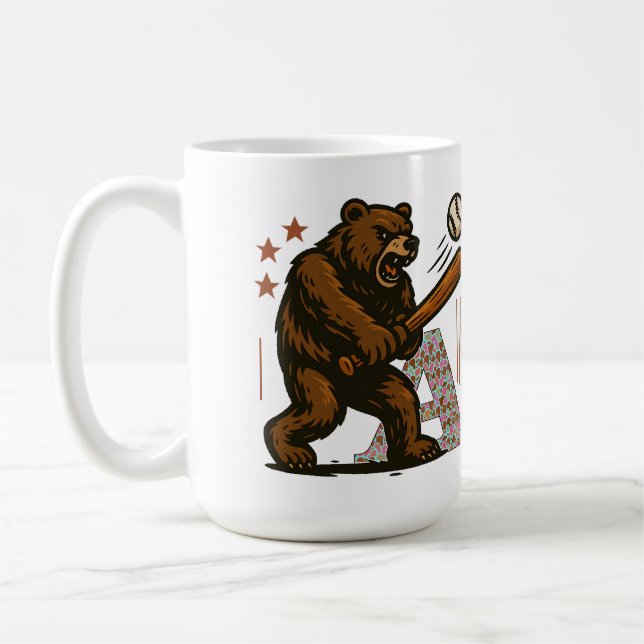 Mug joueur de baseball (Gauche)
