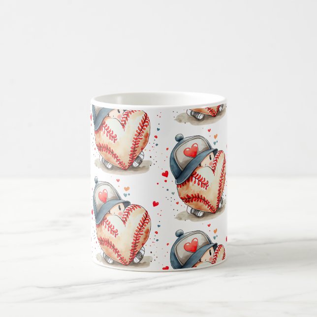 Mug Joueur de baseball amoureux (Centre)