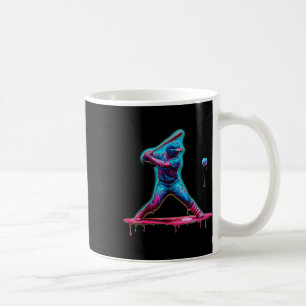 Mug Joueur de baseball de base-ball de crème glacée