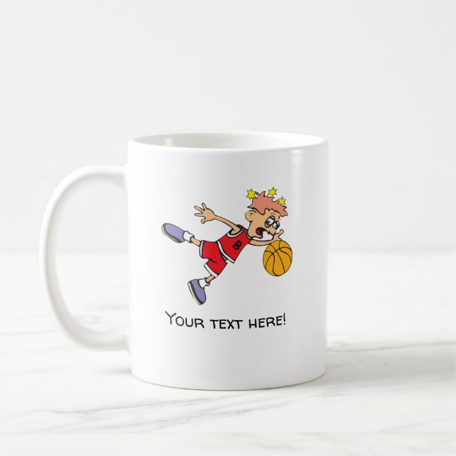 Mug Joueur de basket-ball (Gauche)