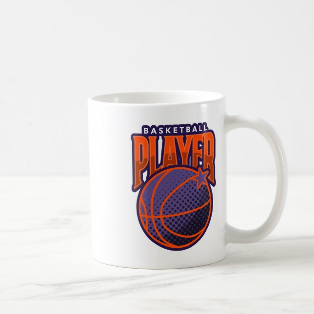 Mug Joueur de basket-ball 6 (Droite)