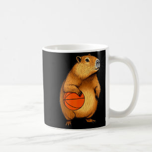 Mug Joueur de Basket-Ball Capybara Chemise Animal de S