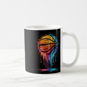 Mug Joueur de basket-ball coloré croqué