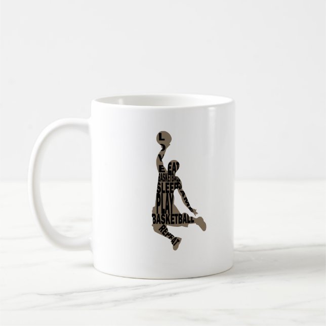 Mug Joueur de basket-ball slunk (Gauche)