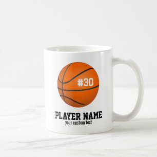 Mug Joueur de basket et équipe faits sur commande
