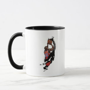 Mug Joueur de basket tenant la boule