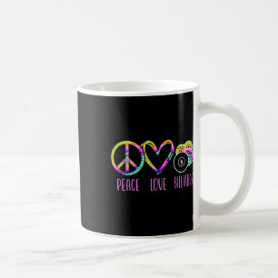 Mug Joueur de billard Ball Tie Dye Girl Retro Vint