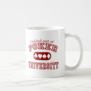 Mug Joueur de carte de jeu de l'Université de Poker