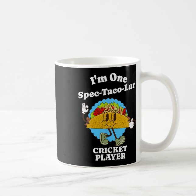 Mug Joueur de cricket Citation drôle d'appréciation de (Droite)