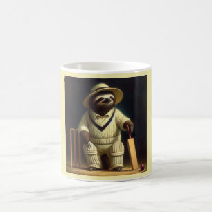 Mug Joueur de cricket Sloth