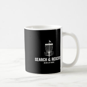 Mug Joueur de disc golf drôle humour recherche et sauv