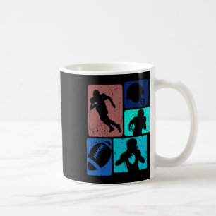 Mug Joueur de football américain drôle Enthousiaste du