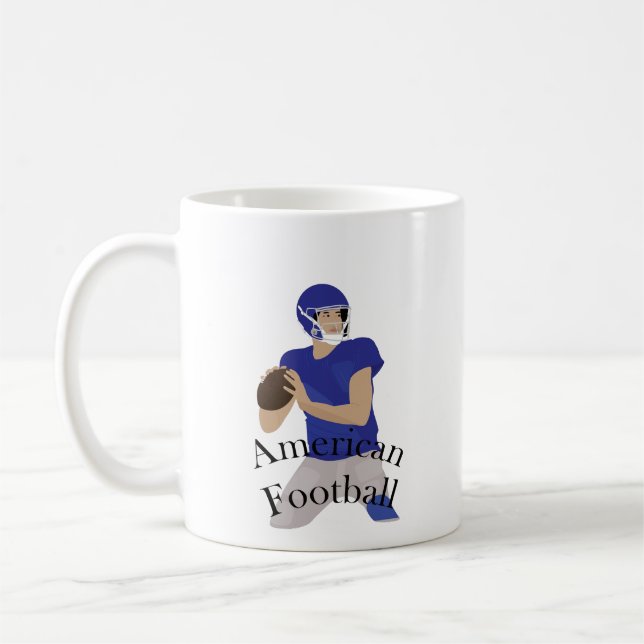 Mug Joueur de football américain en action (Gauche)