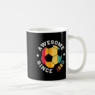 Mug Joueur de football d'anniversaire 66 ans Incroyabl