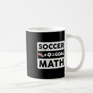 Mug Joueur de football drôle de maths Goal Lover Humou