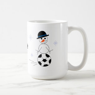 Mug Joueur de football en bonhomme de neige