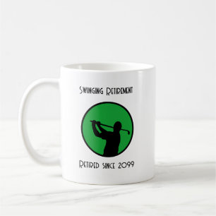 Mug Joueur de golf à la retraite