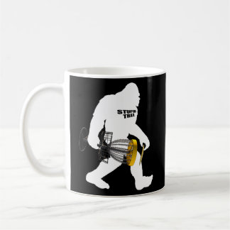 Mug Joueur De Golf Bigfoot Disc Ou Frisbee Jouant Yeti