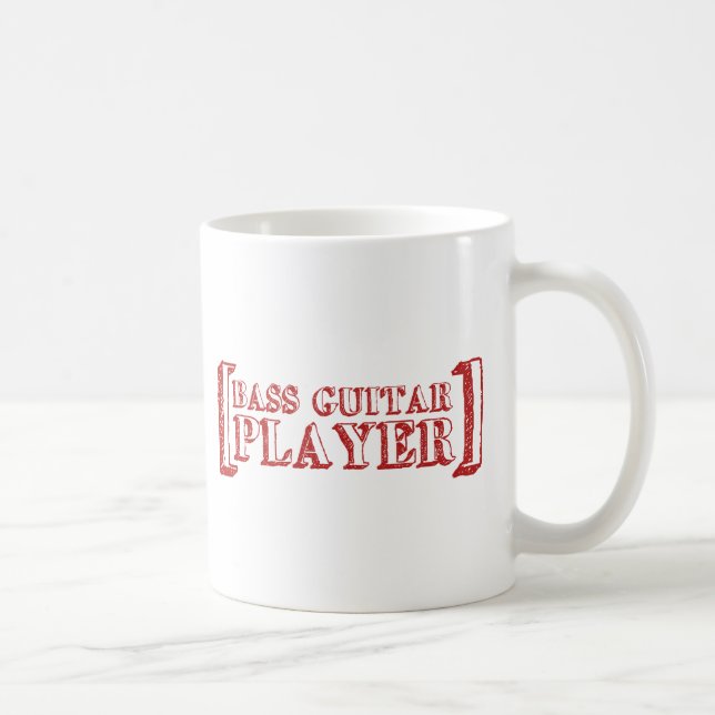 Mug Joueur de guitare basse (Droite)