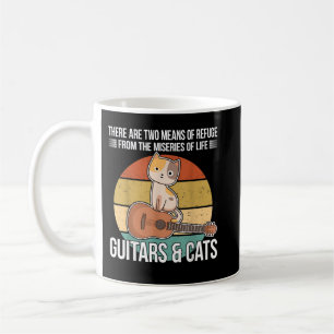 Mug Joueur de guitare Witty Dit Propriétaire de chat G