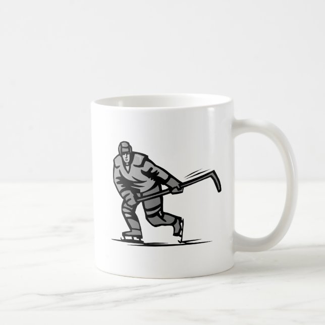 Mug Joueur de hockey (Droite)