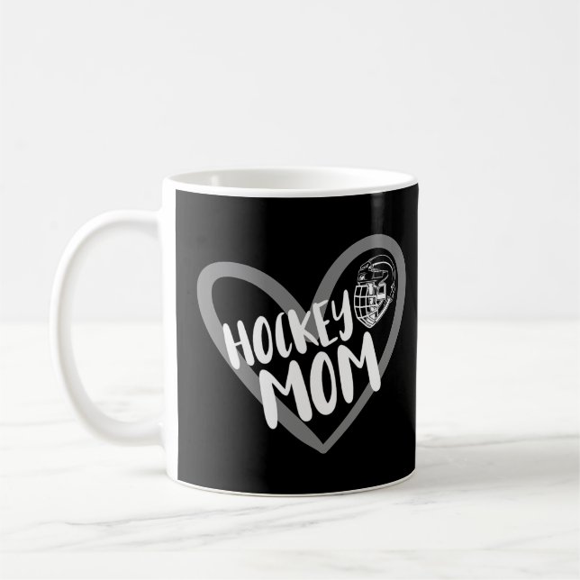 Mug Joueur de hockey amusant Maman 4 (Gauche)