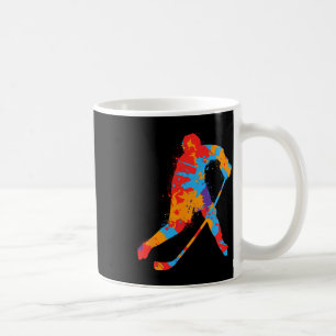 Mug Joueur de hockey coloré enfants hommes garçons hoc
