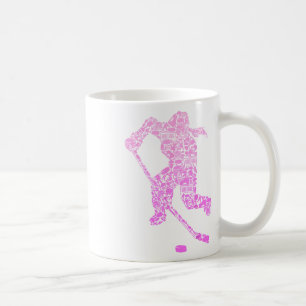 Mug Joueur de hockey Hockey sur glace Jeunesse Filles