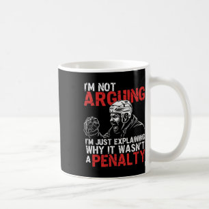 Mug Joueur de hockey sur glace drôle humour sportif