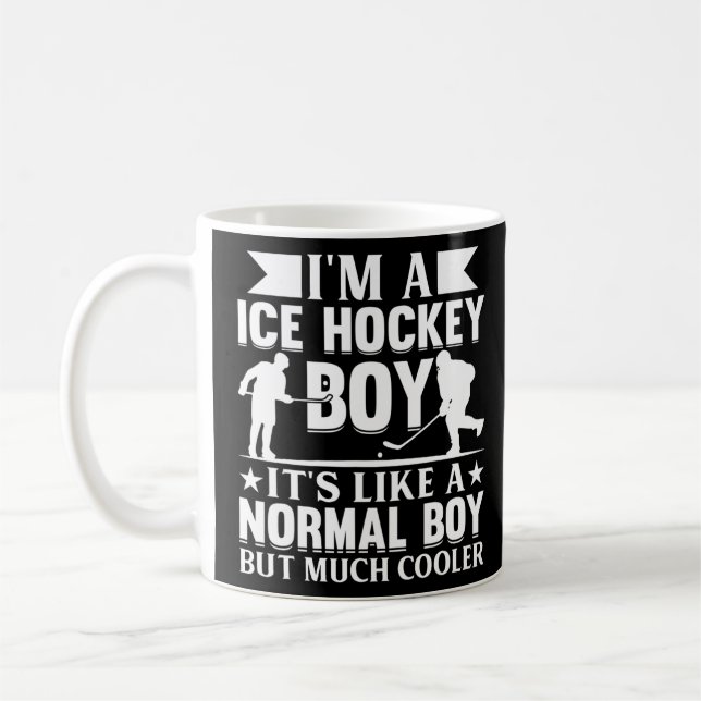 Mug Joueur de hockey sur glace Joueur de hockey sur gl (Gauche)
